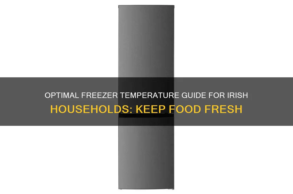 what temperature should your freezer be at ireland