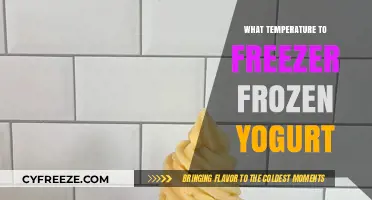 Perfect Freezer Temperature for Frozen Yogurt: A Complete Guide