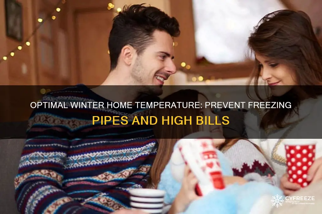 what temperature to set house in winter to avoid freezing