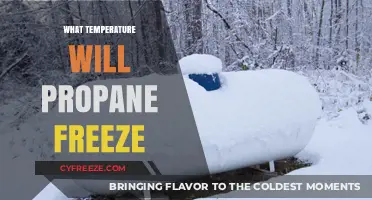 Propane's Chill: Understanding the Freezing Point of This Common Fuel