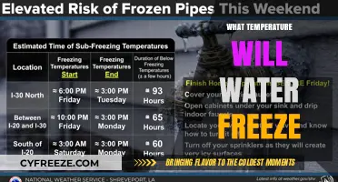 Chilling Insights: The Exact Temperature Water Freezes