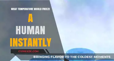 Instant Human Freezing: The Chilling Temperature Threshold Explained