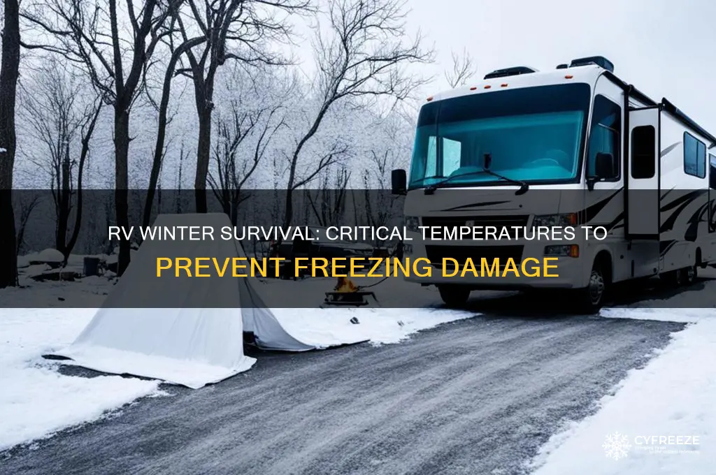 what temperatures do i have to worry about rv freezing