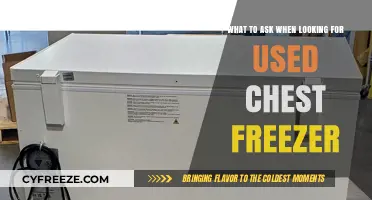 Essential Questions to Ask When Buying a Used Chest Freezer