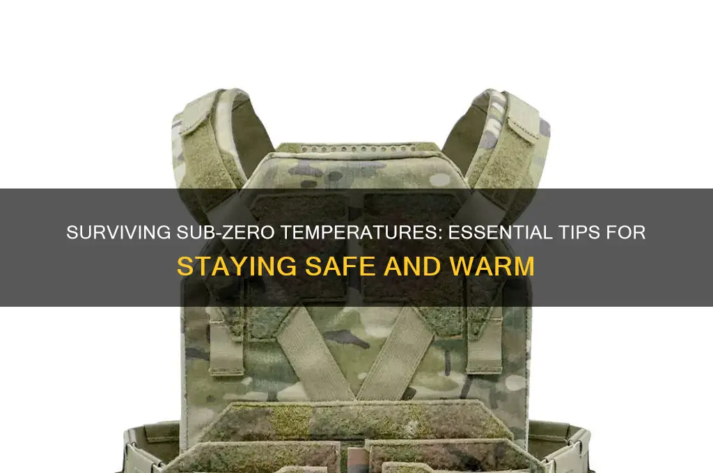 what to do when it gets below freezing