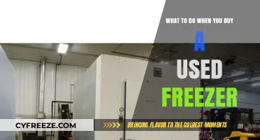 Revive Your Used Freezer: Essential Steps for Optimal Performance