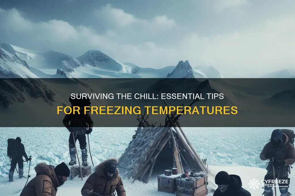 what to do with freezing temperatures