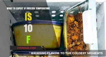Freezer at 10°F: Food Safety and Storage Expectations