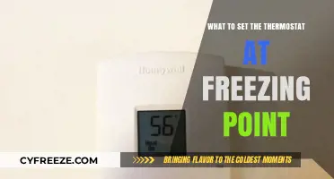 Optimal Thermostat Settings for Freezing Temperatures: A Comprehensive Guide