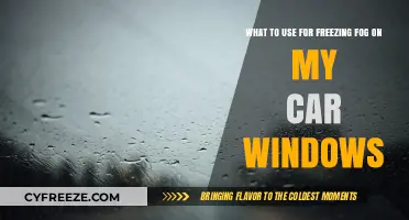 Effective Solutions for Removing Freezing Fog from Car Windows Quickly