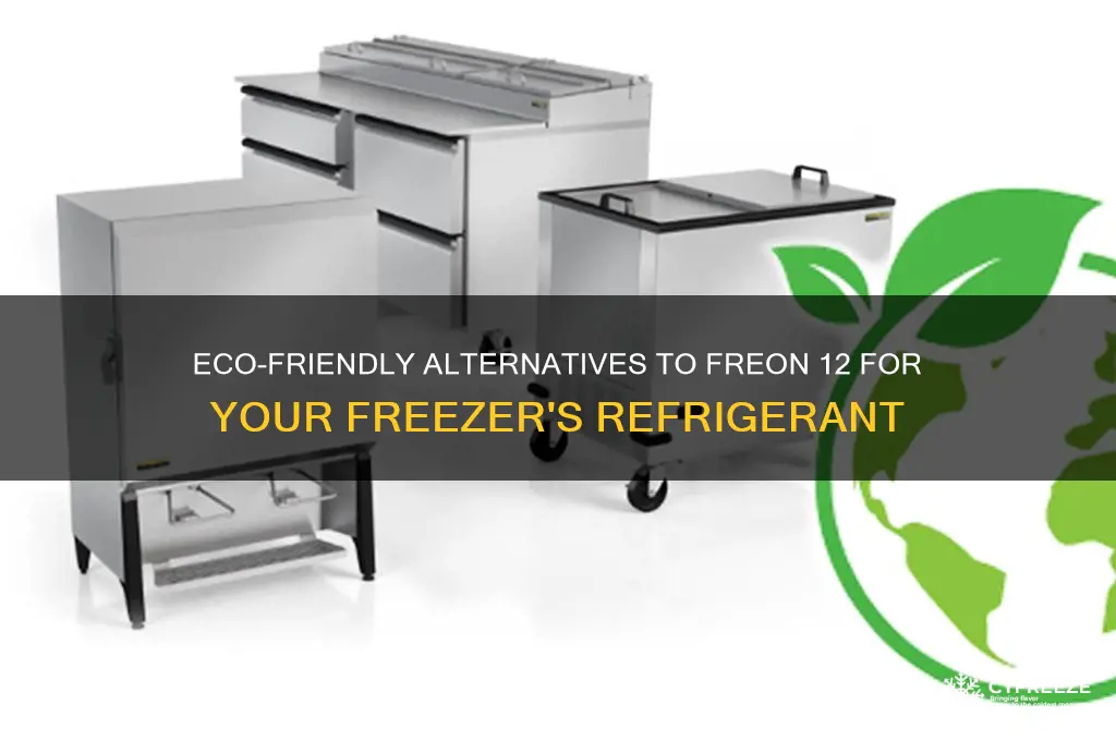 what to use for refrigeant in a freon 12 freezer