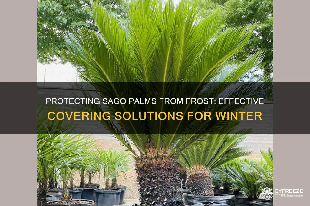 what to use to cover seco palms from freezing