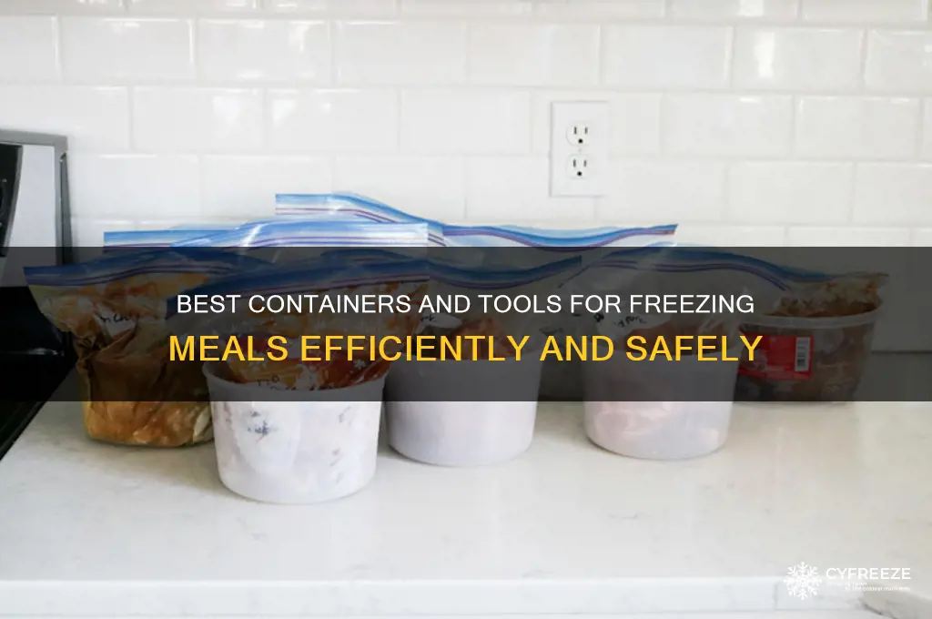 what to use to freeze meals