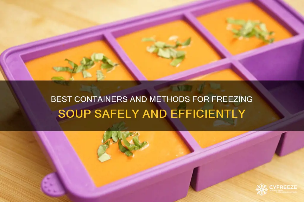 what to use to freeze soup