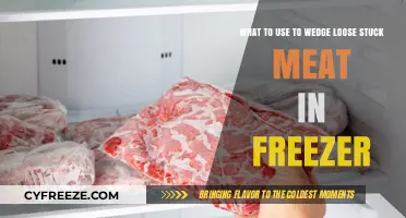 How to Safely Wedge and Free Loose Meat in Your Freezer