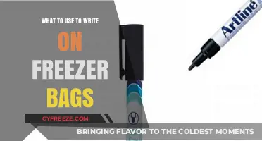 Best Tools for Writing on Freezer Bags: Tips and Recommendations