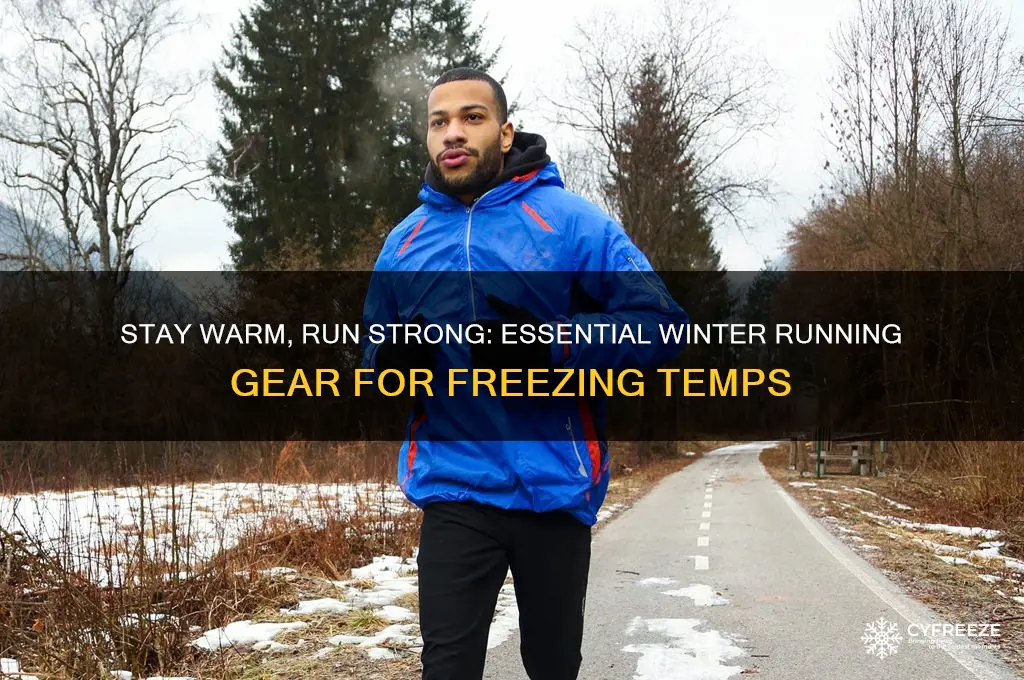 what to wear running in freezing temperatures