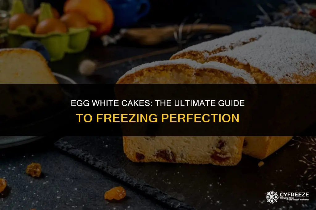 what type of cakes freeze best egg whites
