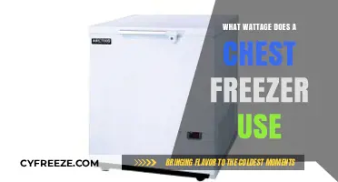 Understanding Chest Freezer Wattage: Energy Efficiency and Cost Insights