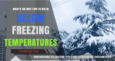 Best Tape for Extreme Cold: Top Picks for Below-Freezing Conditions