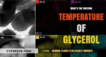 Discovering Glycerol's Freezing Point: A Comprehensive Temperature Guide