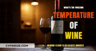 Wine's Freezing Point: Understanding Temperature Limits for Preservation