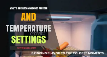 Optimal Freezer Settings: Temperature Recommendations for Food Safety and Freshness