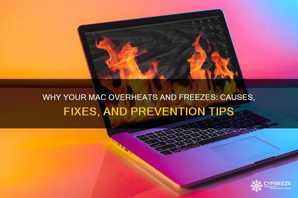 when a mac gets hot a freezes