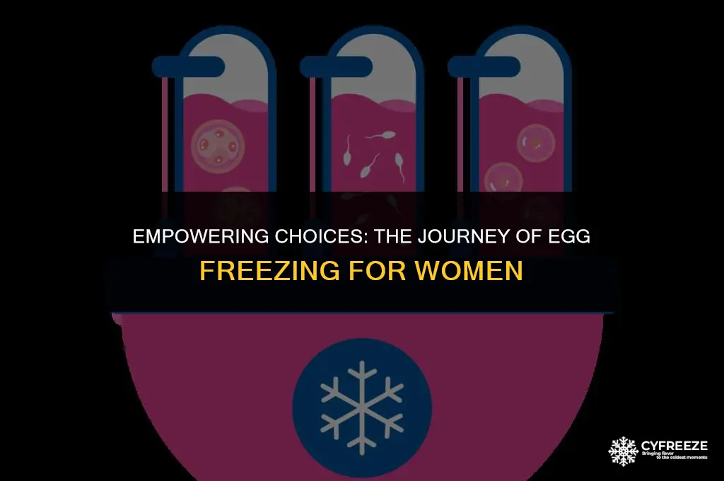 when a woman freezes her eggs