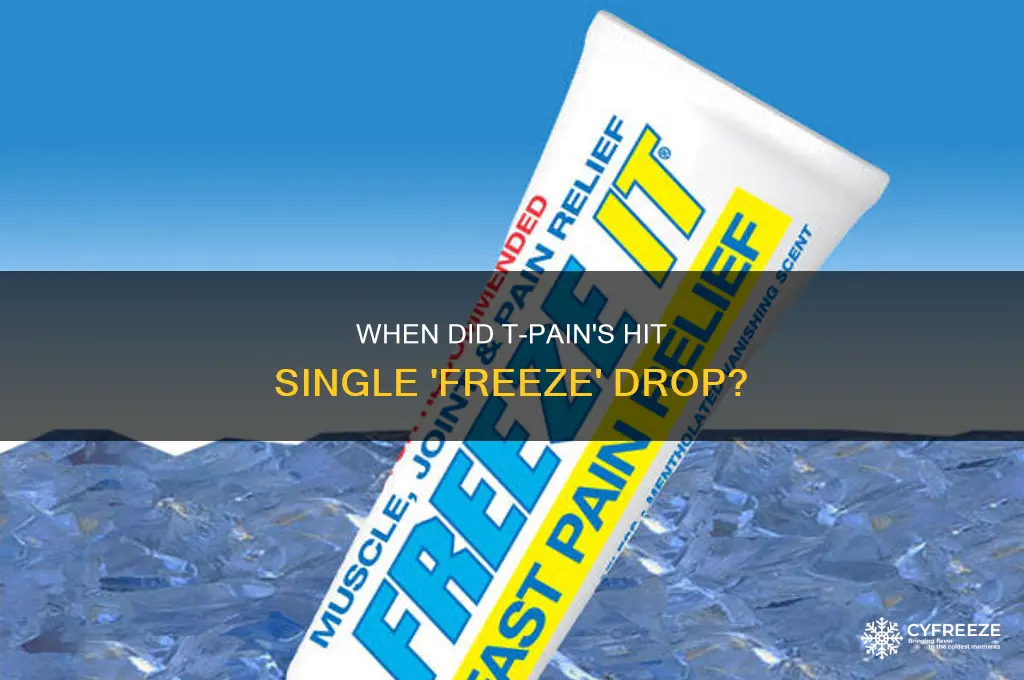 when did freeze by t pain get released