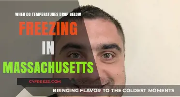Massachusetts Winter Chill: When Freezing Temperatures Typically Arrive