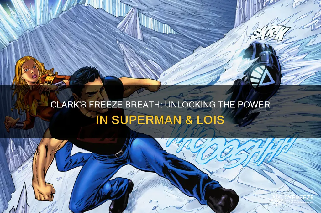 when does clark get freeze breath
