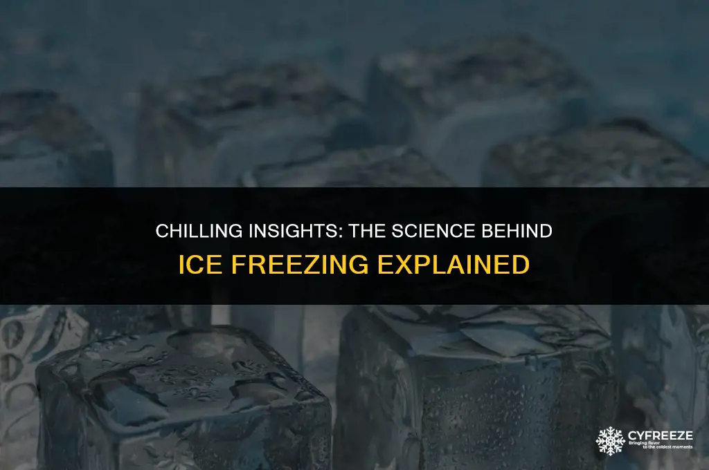 when does ice freeze
