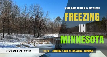 Minnesota's Thaw: When Does Spring Warmth Typically Arrive Above Freezing?