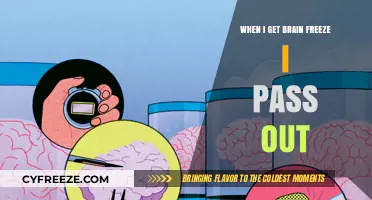 Brain Freeze Blackout: Understanding Why I Faint from the Chill