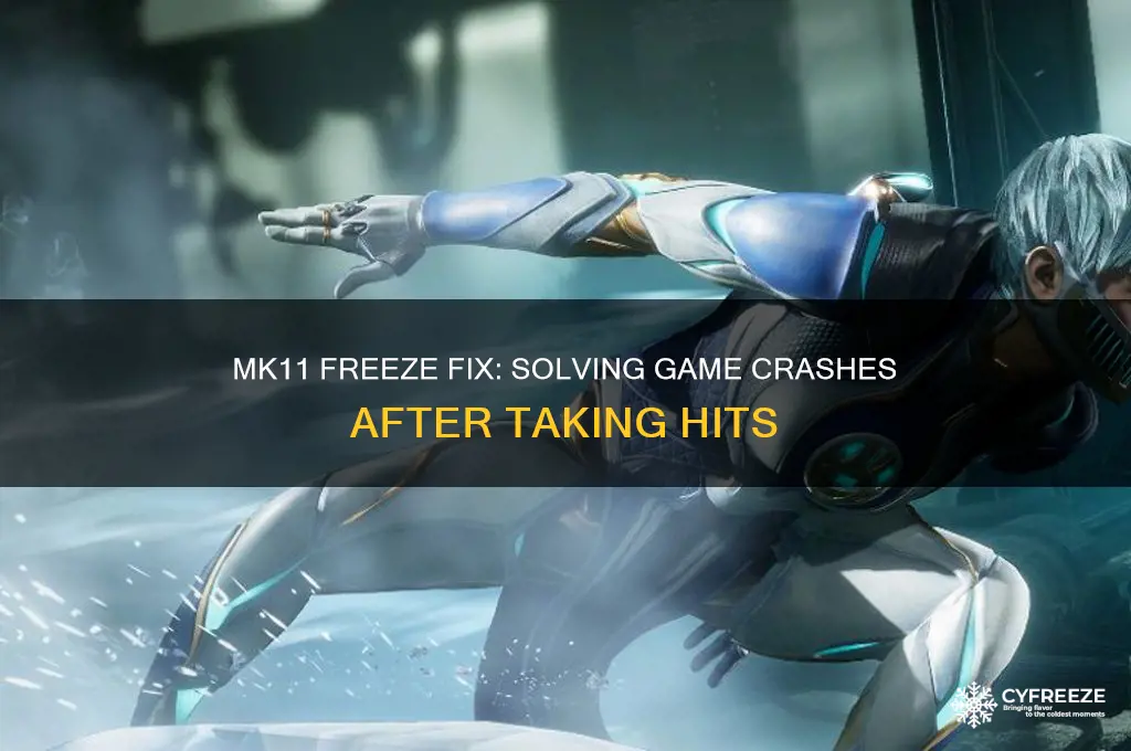 when i get hit in mk11 my game freezes