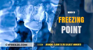 Understanding Freezing Point: When Does Water Turn to Ice?