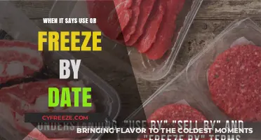 Use or Freeze By Date: Decoding Food Safety and Storage Tips