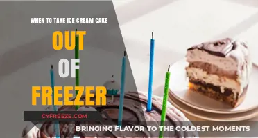 Perfect Timing: When to Take Your Ice Cream Cake Out of the Freezer