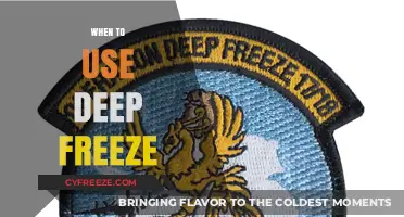 When to Use Deep Freeze: Optimal Timing for Food Preservation