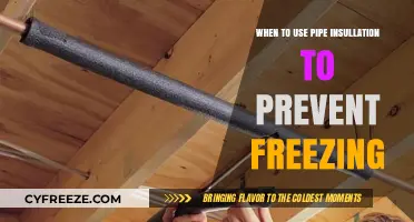 Preventing Frozen Pipes: When to Use Pipe Insulation for Protection