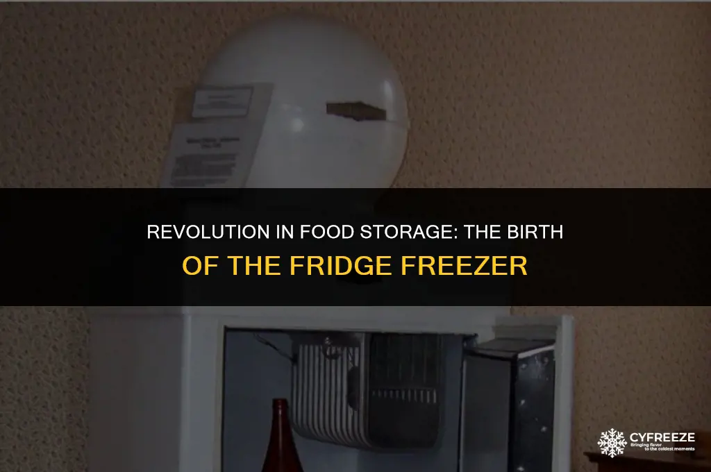 when was the fridge freezer invented