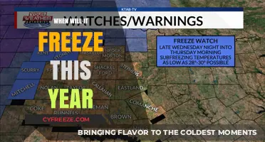 Chilling Predictions: When Will the First Freeze of the Year Arrive?