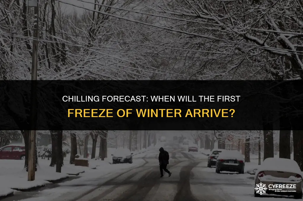 when will it freeze