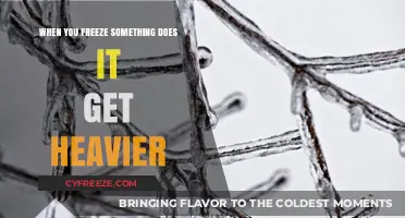 Does Freezing Increase Weight? Exploring the Science Behind Frozen Objects