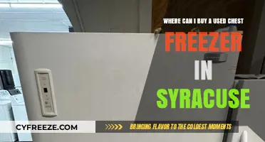 Find Affordable Used Chest Freezers in Syracuse: Top Buying Spots