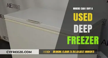 Top Places to Buy a Used Deep Freezer for Less