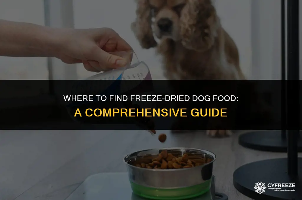 where can i buy freeze dried dog food