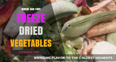 Where to Find Freeze-Dried Vegetables: A Comprehensive Guide