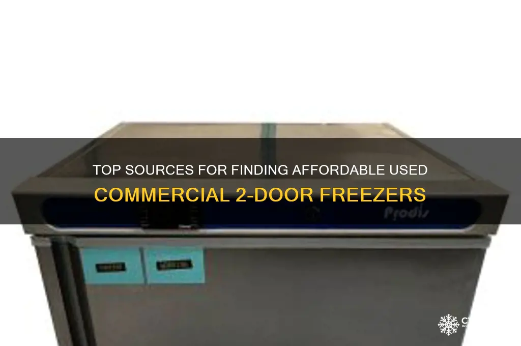 where can i find used commercial 2 door freezer